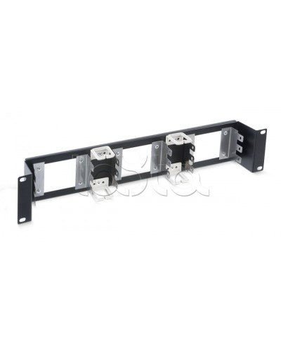 Рама 19, 2U для крепления 9-и плинтов типа Kron Cabeus FM-9-2U в Домодедово Кроссовое оборудование тип Krone Pintop.ru