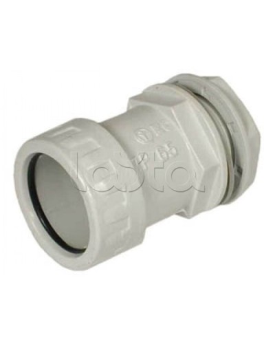 Муфта «труба-коробка» D16 мм , без галогена Экопласт 42716HF в Домодедово Аксессуары для труб (ОКЛ) Экопласт Pintop.ru