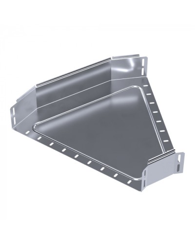 Угол горизонтальный 45 градусов Стандарт INOX (AISI 316) 500х100 Промрукав (PR16.3451) в Домодедово Аксессуары для лотков Pintop.ru
