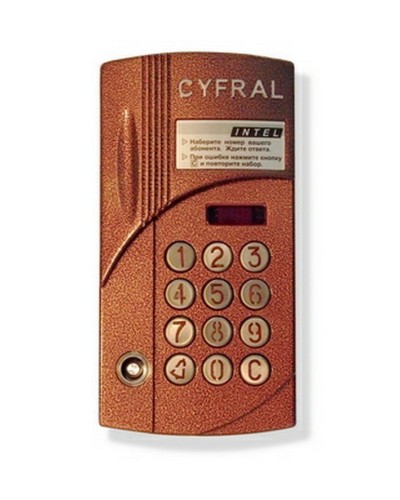 Микропроцессорный блок вызова Цифрал ИНТЕЛ/VC в Домодедово Блоки вызова многоабонентные Pintop.ru