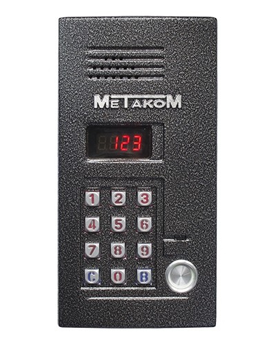 Блок вызова домофона Метаком MK2012-TM4EN в Домодедово Блоки вызова многоабонентные Pintop.ru