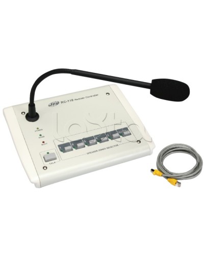 Станция настольная микрофонная JDM RC-110 в Домодедово Микрофонные консоли и микрофоны Pintop.ru