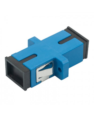 Адаптер оптический проходной SC-SC, OS2, симплекс (simplex), синийDatarex DR-540002 в Домодедово Коммутационные изделия Pintop.ru