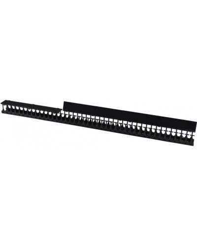 Органайзер 42U глубиной 149 мм, для шкафов LANMASTER DCS шириной 800 мм, черный (2 шт) LANMASTER LAN-DC-CB-42Ux8-VO15 в Домодедово Кабельные органайзеры Pintop.ru