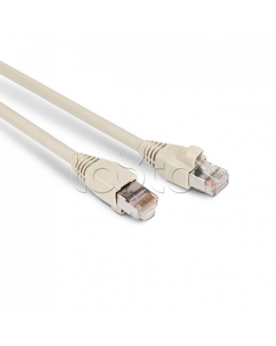 Патч-корд RJ45-RJ45 F/UTP, кат.6a, LSZH, экран (3м) Hyperline PC-LPM-STP-RJ45-RJ45-C6a-3M-LSZH-GY в Домодедово Патчкорды (медные) Pintop.ru