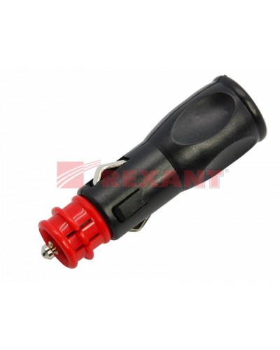 Штекер автоприкуривателя с предохранителем универсальный под винт (50шт/уп) REXANT 16-0204 в Домодедово Коннекторы Pintop.ru