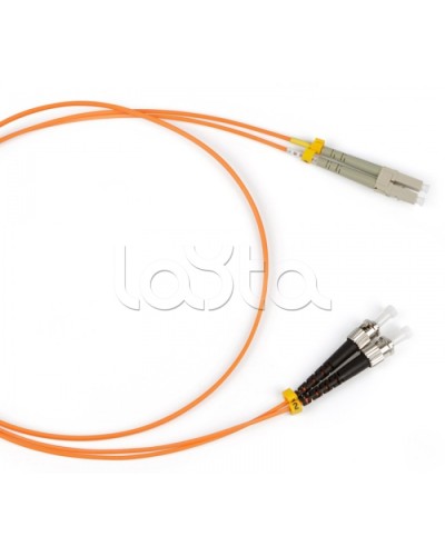 Патч-корд оптический LANMASTER LAN-ST-ST/OM2-3.0 в Домодедово Патч-корды и пигтейлы Pintop.ru