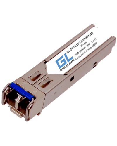 Модуль SFP Gigalink GL-OT-SG14LC2-1310-1310 в Домодедово Модули SFP/XFP/GBIC Pintop.ru
