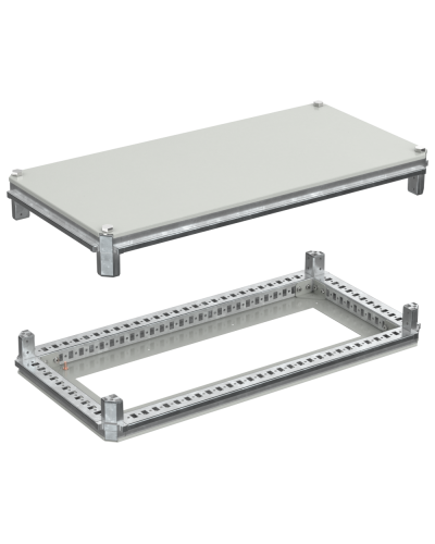 FORMAT Крыша и основание (под фланец) 400х800мм IEK (FO-00-KOF-040-080) в Домодедово Аксессуары для стоек и шкафов Pintop.ru