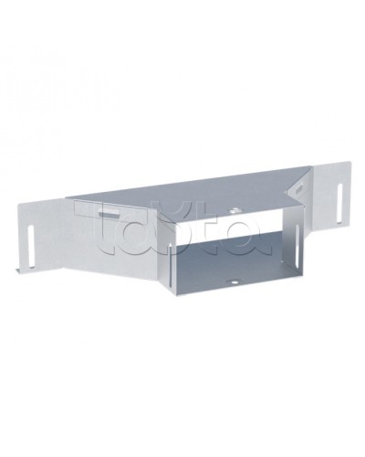 Ответвитель накладной Т-образный 100х400-1,5 мм HDZ EKF (tn10040008-1,5-HDZ) в Домодедово Аксессуары для лотков Pintop.ru