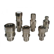 Металлический кабельный ввод взрывозащищённый Магнито-Контакт Р20 М16х1,5, 1ExdIIC/1ExeIIC/2ExnRIIC/Ex ta IIIC Da, IP 66/67/68, Ni