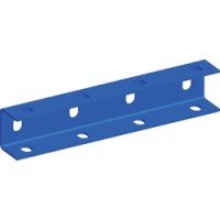 Соединитель прямой для стального лестничного лотка, серый LANMASTER LAN-LTS-CNT-GY