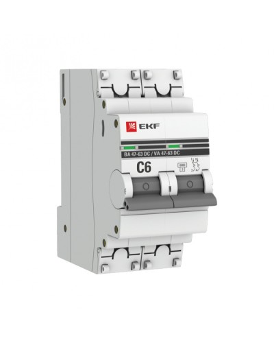 Дифференциальный автомат АВДТ-63 10А/30мА (характеристика C, электронный, тип АС) 6кА EKF (DA63-10-30e-AC) в Домодедово Электротехническое оборудование Pintop.ru