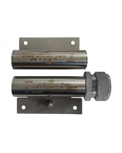 Датчик взрывозащищённый герконовый Магнито-контакт Ех ДВГ102 N исп.250 с магнитом М-100 1Ex d IIC T6 Gb /РB Ex d I Mb в Домодедово Извещатели охранные Pintop.ru