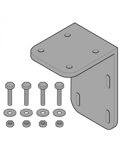 Кронштейн крепления к стене C003 C004 Came 119RICX011 в Домодедово Запчасти для шлагбаумов и автоматики Pintop.ru