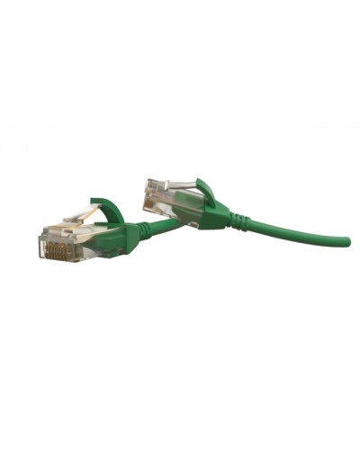 Патч-корд U/UTP Hyperline (PC-LPT-UTP-RJ45-RJ45-C6-3M-LSZH-GN) в Домодедово Патчкорды (медные) Pintop.ru