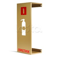 Подставка настенная под огнетушитель ПРЕСТИЖ золото ПОЖТЕХНИКА