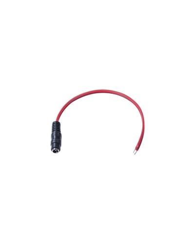 Разъем питания DC гнездо 2,1х5,5 с проводом 20 см REXANT 14-0310 в Домодедово Коннекторы и разъемы Pintop.ru