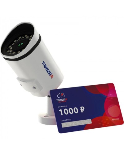 IP-камера видеонаблюдения уличная TRASSIR Cloud Outdoor Сylinder в Домодедово IP-камеры Pintop.ru