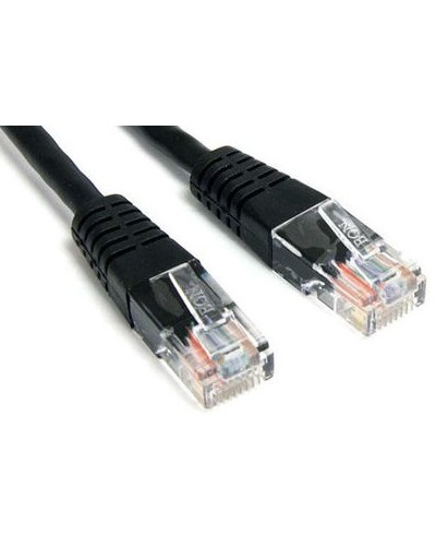 Патч-корд RJ45 - RJ45, 4 пары, FTP, категория 6, 0.5 м, черный, LSZH LANMASTER LAN-PC45/S6-0.5-BK в Домодедово Патч-корды и пигтейлы Pintop.ru