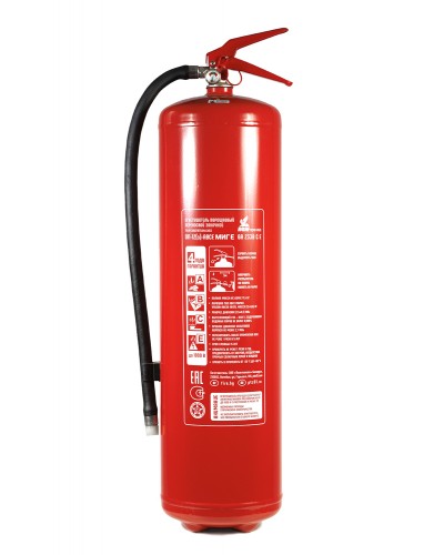 Огнетушитель ПОЖТЕХНИКА ОП-12(з) МИГ Е (6А, 233В, С, Е) в Домодедово Огнетушители Pintop.ru