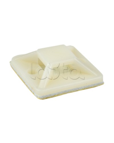 Площадка самоклеящаяся (30х30мм.) белая (100шт.) EKF PROxima (plc-30x30) в Домодедово Крепежные изделия Pintop.ru