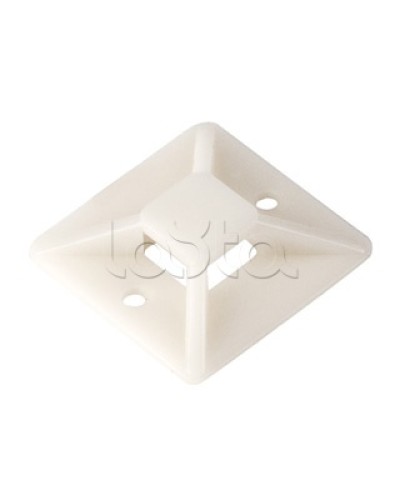 Площадка самоклеющаяся 25 х 25 мм 100 шт (10шт/уп) REXANT 07-2025 в Домодедово Стяжки-хомуты Pintop.ru