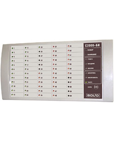 Блок индикации Болид С2000-БИ SMD в Домодедово Охранно-пожарное оборудование Pintop.ru