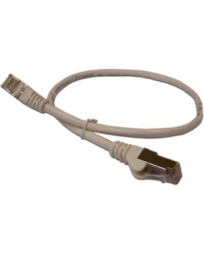 Патч-корд RJ45 - RJ45, 4 пары, FTP, категория 6, 3 м, серый LANMASTER LAN6-S45-45-3.0-GY в Домодедово Патчкорды (медные) Pintop.ru