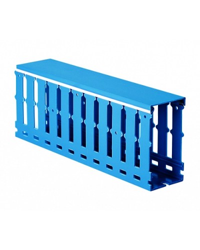 Короб перфорированный, синий RL12 25x40 DKC 00228RL в Домодедово Аксессуары для кабель-канала Pintop.ru