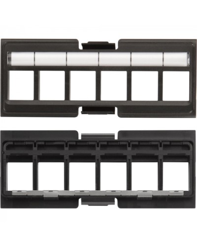 Вставка под кейстоны в модульную панель, экранированная, 6 портов, без шторок LANMASTER LAN-FRM-IN-6OK-SXX в Домодедово Коммутационные изделия Pintop.ru