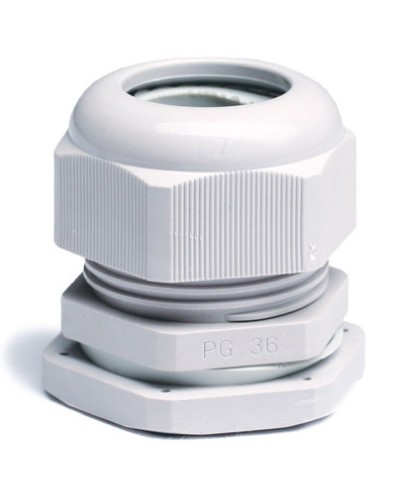 Зажим кабельный с контргайкой, IP68, PG7, д.3 - 6.5 мм DKC 52500 в Домодедово Клеммные колодки Pintop.ru