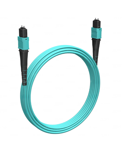 Кабельная сборка MPO(M) -MPO(M)-12 волокон 50/125 OM3, 3 m Cabeus (FOP-50-OM3-12-MPO(M)-12-MPO(M)-B-3m) в Домодедово Кабельные сборки (оптические) Pintop.ru