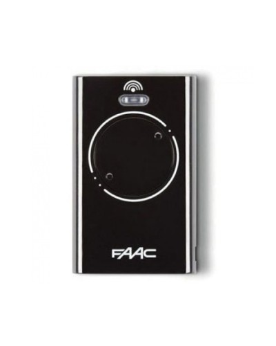 Брелок-передатчик 2-канальный Faac 7870091 (черный) в Домодедово Устройства радиоуправления для шлагбаумов и автоматики Pintop.ru