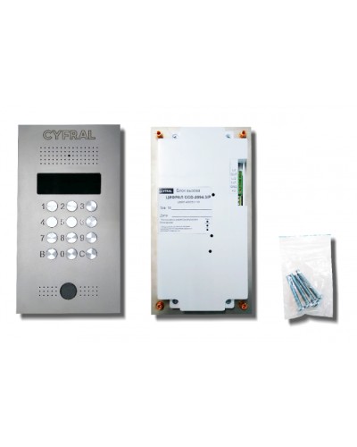 Цифрал CCD-2094.3/P Микропроцессорный блок вызова в Домодедово Абонентские IP устройства Pintop.ru