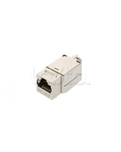 Модуль Keystone Jack RJ-45 категория 5e полный экран NIKOMAX (NMC-KJSD2-FT-MT) в Домодедово Модули Keystone Pintop.ru