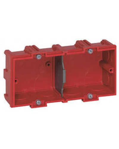 Коробка Batibox встраиваемая 2-местная LEGRAND 080142 в Домодедово Распределительные коробки Pintop.ru