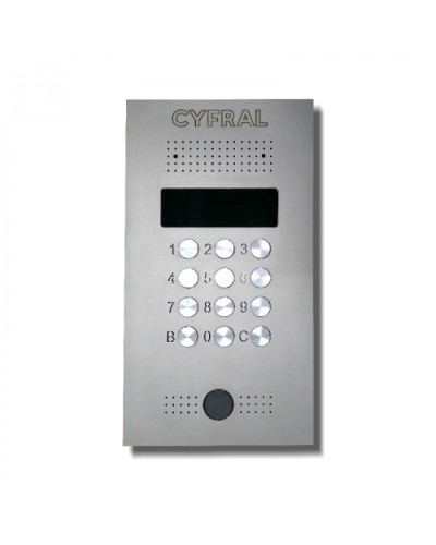 Цифрал CCD-2094.3/РVС IP Микропроцессорный блок вызова в Домодедово Абонентские IP устройства Pintop.ru