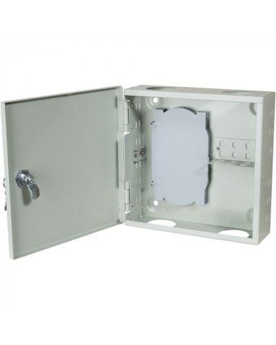 Кросс оптический настенный на 8 SC/ST/FC адаптеров LANMASTER (LAN-FOB-WM-8SC/ST) в Домодедово Кросс оптический Pintop.ru