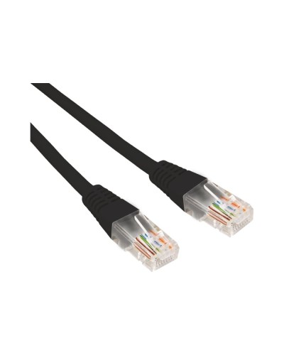 Патч-корд U/UTP, CAT 6, RJ45-RJ45, 26AWG, LSZH, черный, 0,3м REXANT 02-0292-03 в Домодедово Патчкорды (медные) Pintop.ru