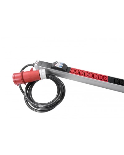 Блок силовых розеток с контроллером REM (R-MC8-3x16-48C13-MI-1820-3-3PN) в Домодедово Блоки розеток Pintop.ru