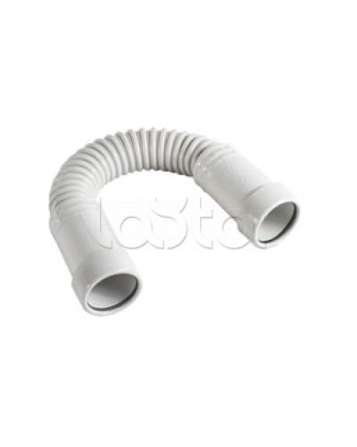 ТТ25 Поворот гибкий гофрированный труба-труба D25 мм (1уп=20шт) Экопласт (44325-20) в Домодедово Повороты, муфты, тройники Pintop.ru