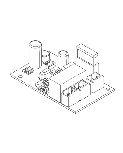 Came LB39 (002LB39) - Плата аварийного питания для подключения и зарядки 2 аккумуляторов, 12 В - 7 Ач в Домодедово Запчасти для шлагбаумов и автоматики Pintop.ru