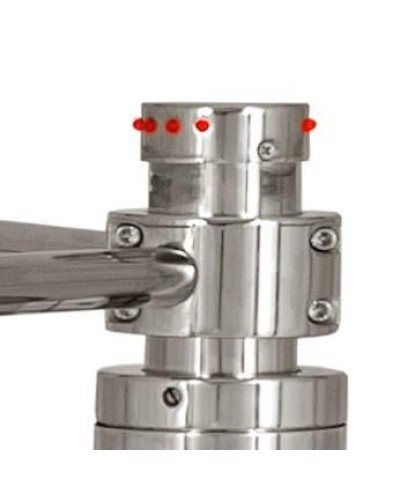 Кольцо разрезное для ограждения к роторному турникету ХРОМ Ростов-Дон в Домодедово Дополнительное оборудование для СКУД Pintop.ru