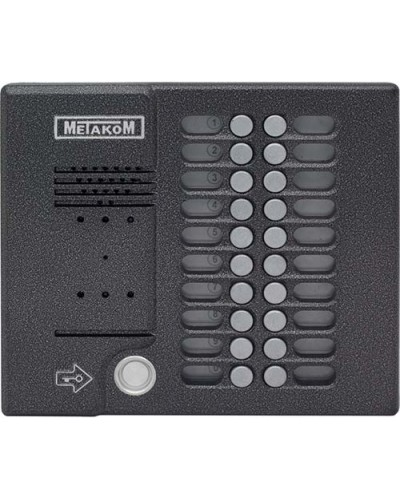 Блок вызова домофона Метаком MK20.2-TM4EV в Домодедово Вызывные видеопанели малоабонентные Pintop.ru