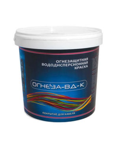 Краска огнезащитная водно-дисперсионнаявспучивающаясядля кабелей Огнеза марки«ОГНЕЗА-ВД-К» , ведро 25 кг., цвет белый в Домодедово Огнезащитные краски Pintop.ru
