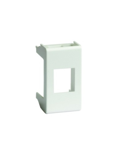 Адаптер для keystone, VIVA, 1 мод, цвет серый DKC 45107 в Домодедово Аксессуары для стоек и шкафов Pintop.ru