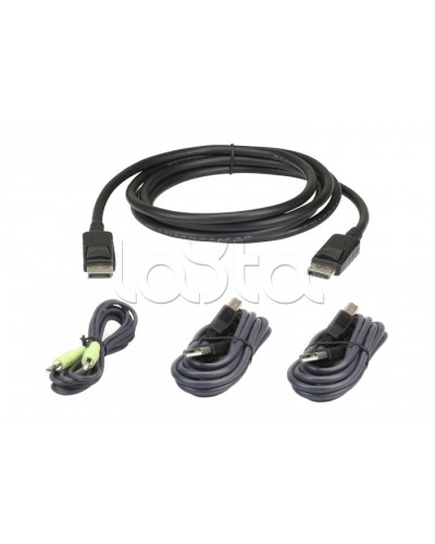 Комплект кабелей USB, DisplayPort для защищенного KVM-переключателя (1.8м)ATEN 2L-7D02UDPX4 в Домодедово Видеоусилители, Модуляторы, Делители Pintop.ru