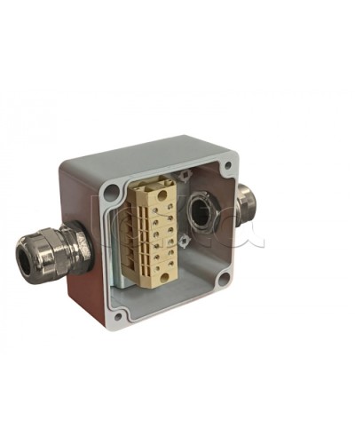 Коробка пылевлагонепроницаемая клеммная G366 А МВ К АЯКС IP66/IP65, 82x80x55 Магнито-контакт в Домодедово Распределительные коробки Pintop.ru