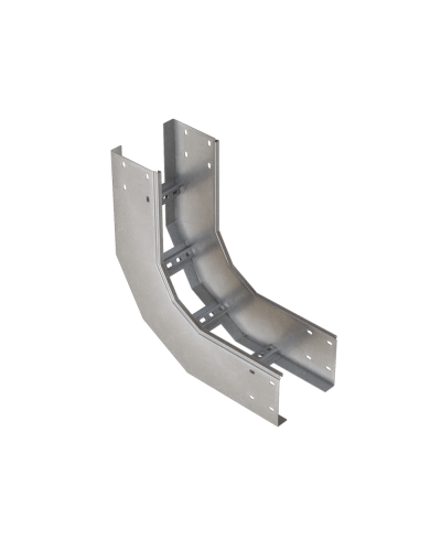 Угол лестничный вертикальный внутренний 90 гр. 150х500х1,2 мм HD85 N КМ-профиль (LNL90-150-500-1.2 HD85 N) в Домодедово Аксессуары для лотков Pintop.ru